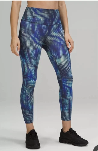 Lululemon Blue Leggings High Waist Performance - photo 2