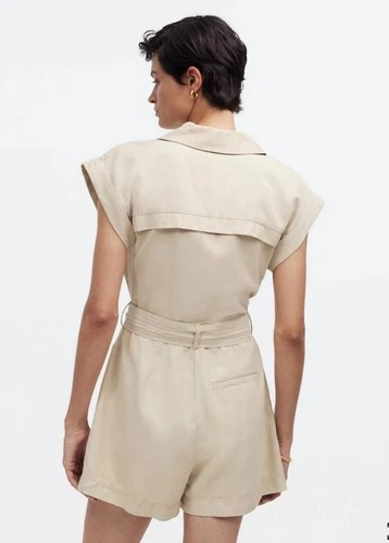 NWT Madewell Tie-Waist Muscle Tank Romper - photo 5