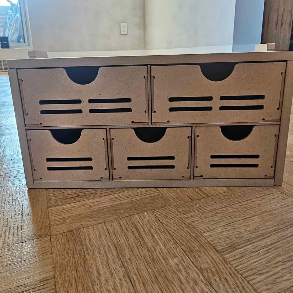 Hobby Craft Paint Model Miniatures Organizer Drawers
