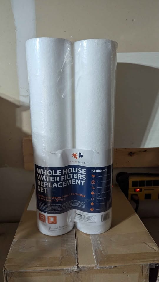 Aquaboon whole house water filter replacement set - photo 2
