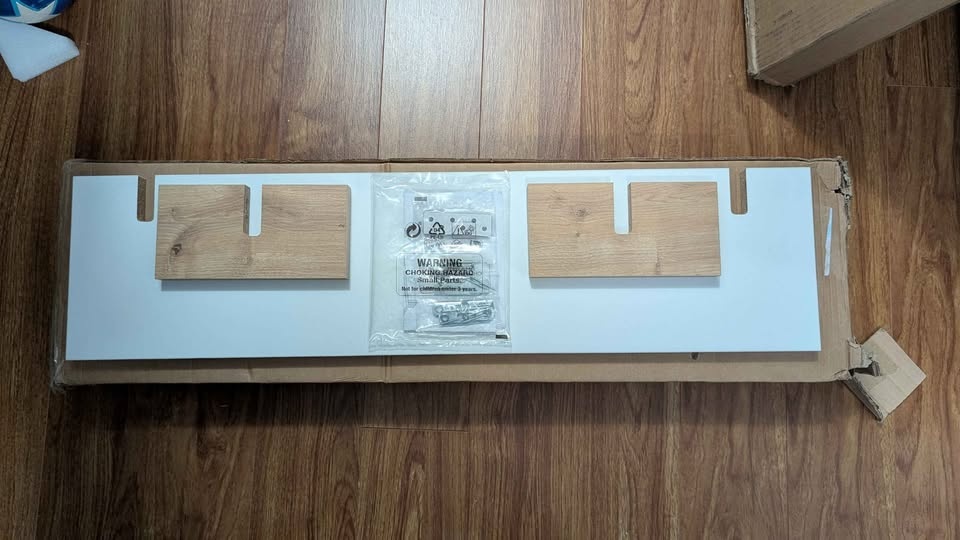 Floating shelf with hardware - photo 2