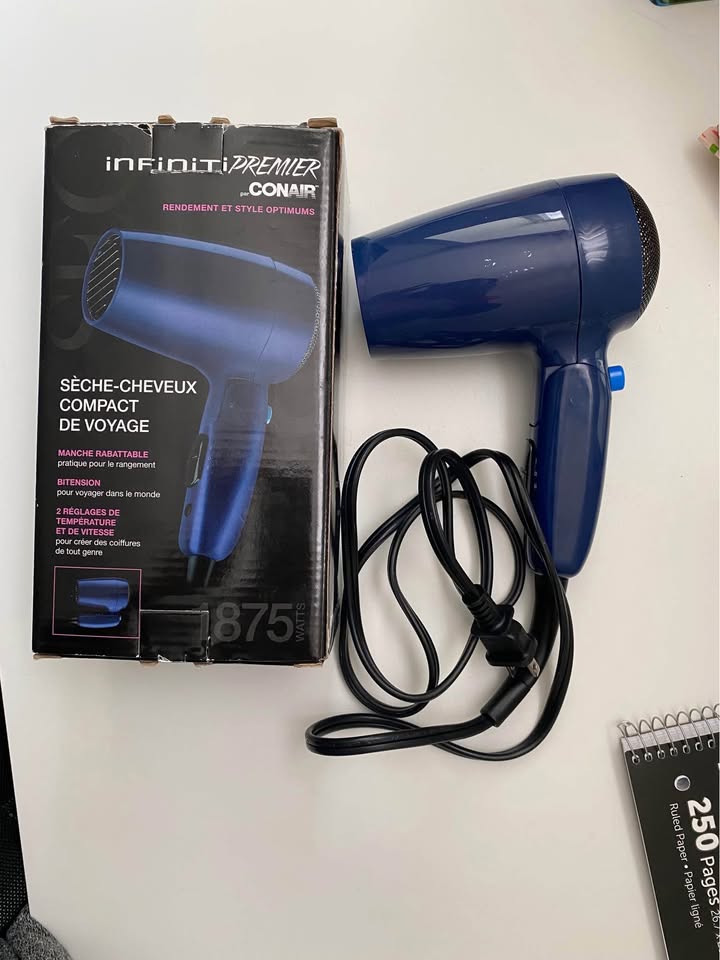 compact travel hairdryer - photo 2