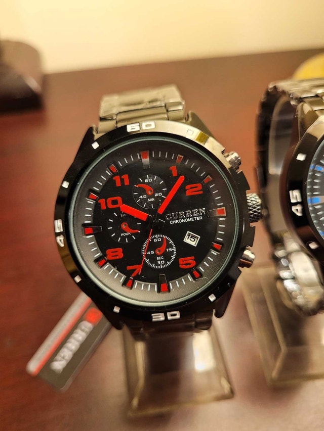 Two Brand New Men's Curren Chronometer Watch - photo 5