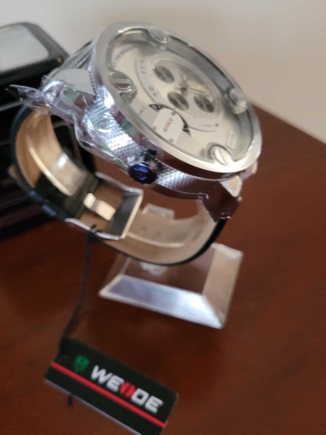 Dual Time Zone White Weide Diesel Men’s Fashion Watch - photo 3