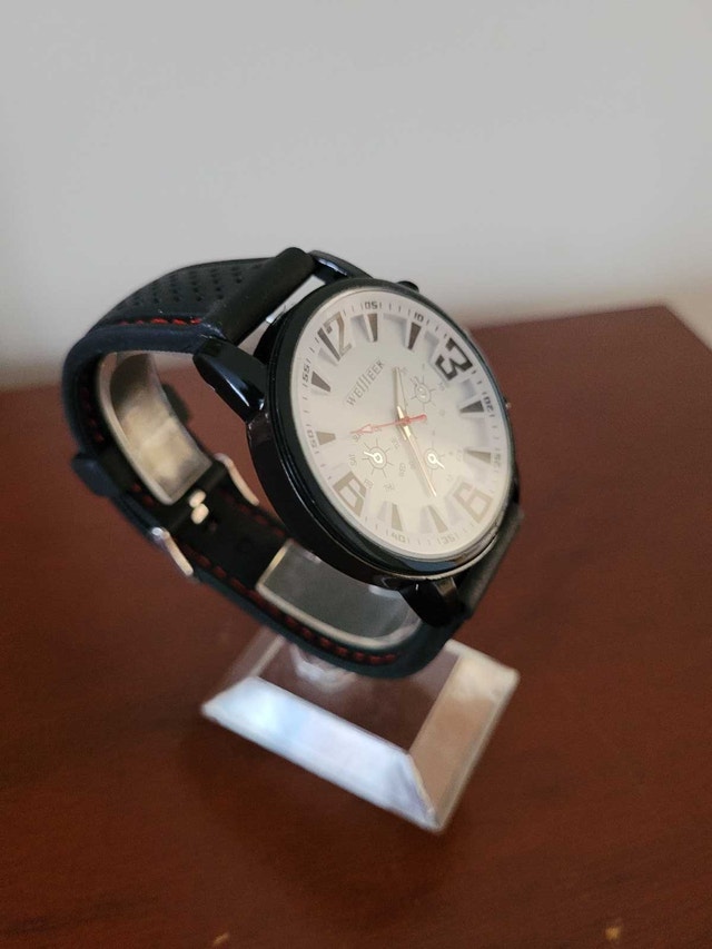 Brand New Men's Weijieer White Analog Watch - photo 3