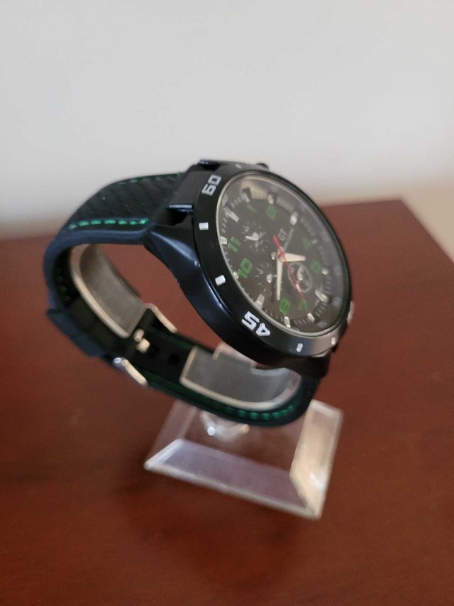 Brand New Black and Green GT Grand Touring Men's Watch - photo 3