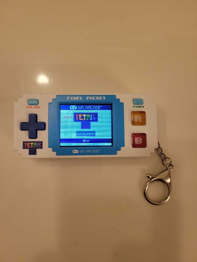 My Arcade Pixel Pocket Tetris Handheld
