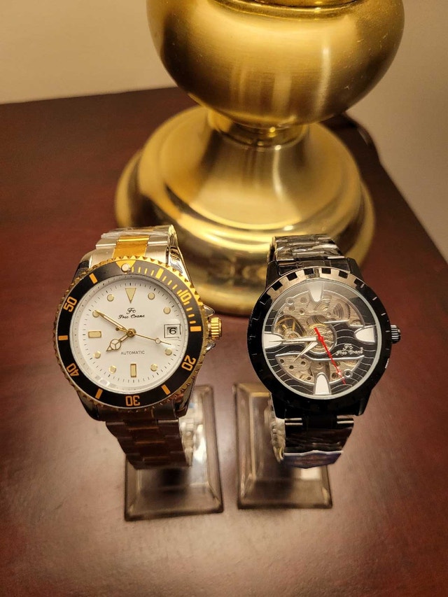 Two Brand New Automatic Men's Watch