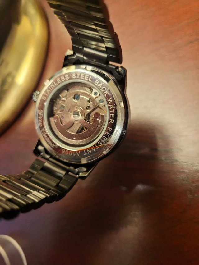 Brand New Men's Black Automatic Watch - photo 4
