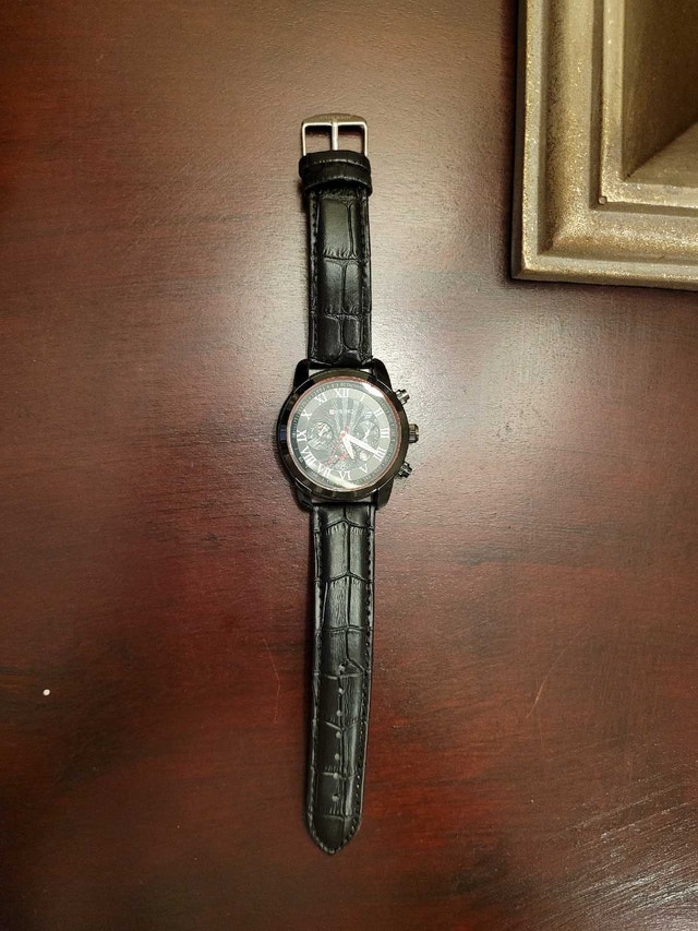 Brand New Curren Black Chronograph Men's Watch - photo 5