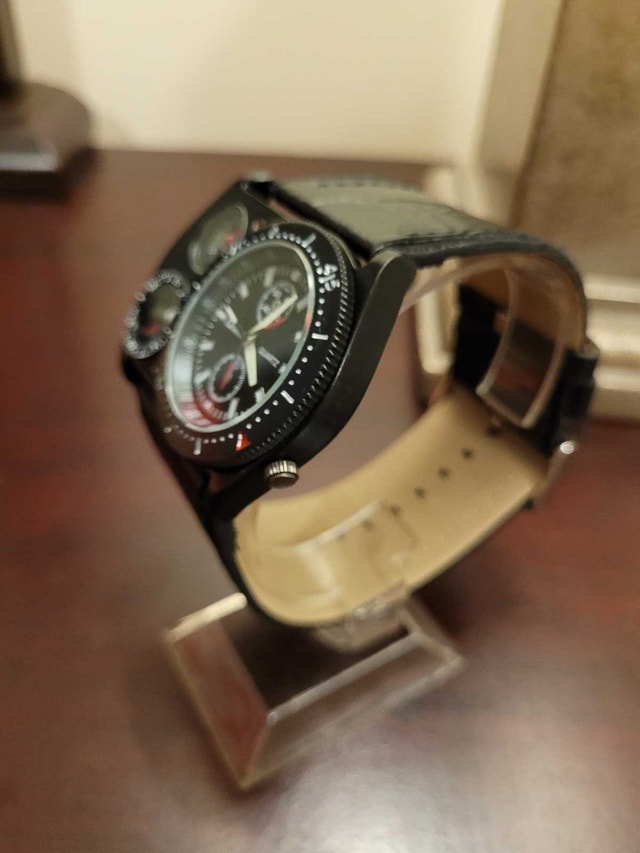 Brand New Oulm Black Multi-Dial Men's Watch - photo 2