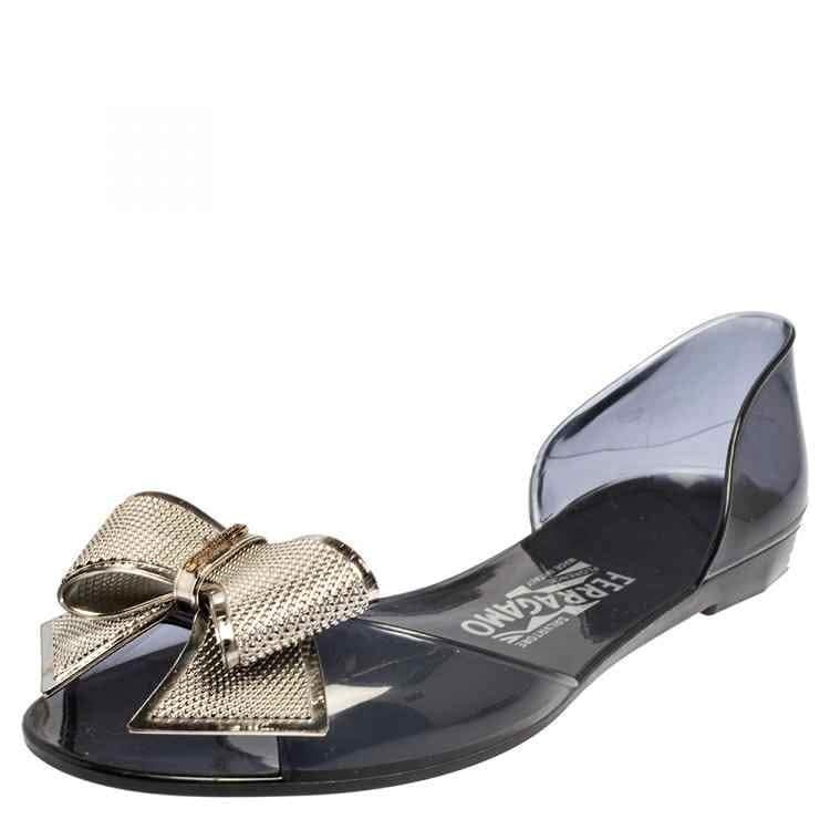 Ferragamo Barbados Jelly Flats