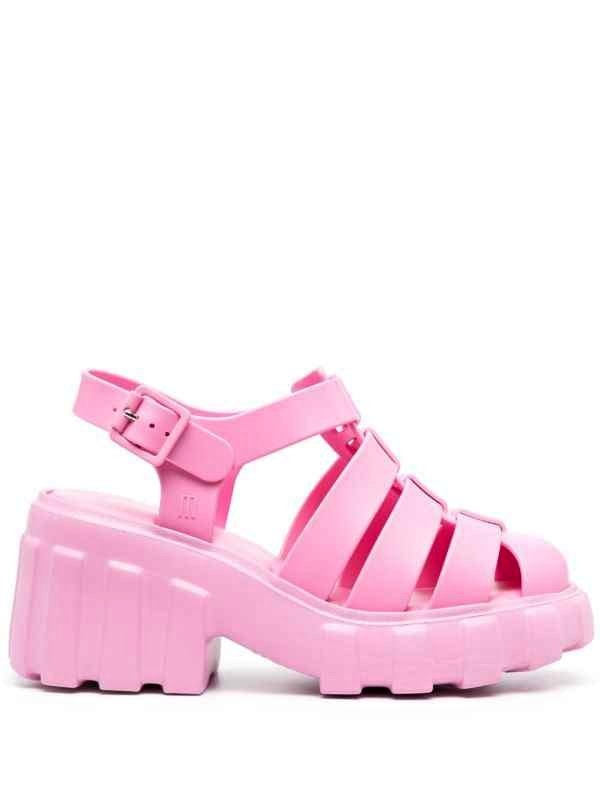 Melissa Megan 70mm Caged Sandals
