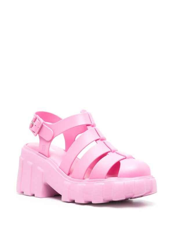 Melissa Megan 70mm Caged Sandals - photo 2