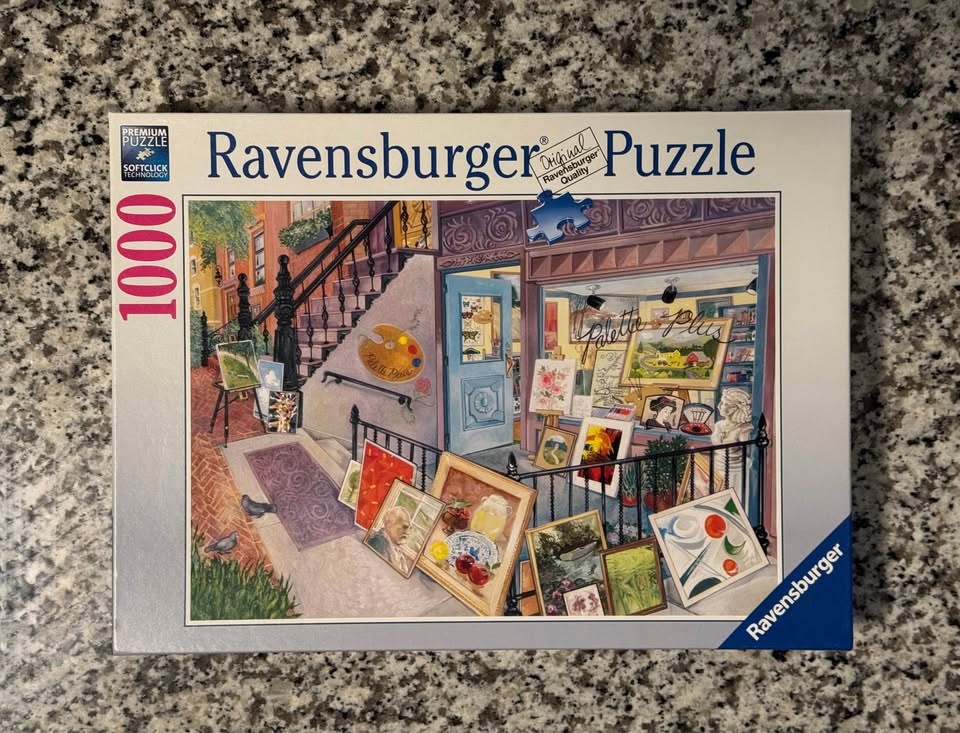 Once Completed - Ravensburger Puzzle - Art Gallery (1000 Pieces) - photo 3