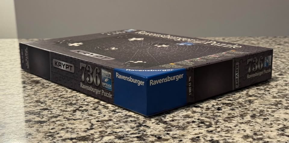 Once Completed - Ravensburger Puzzle - Krypt Black (736 Pieces) - photo 2