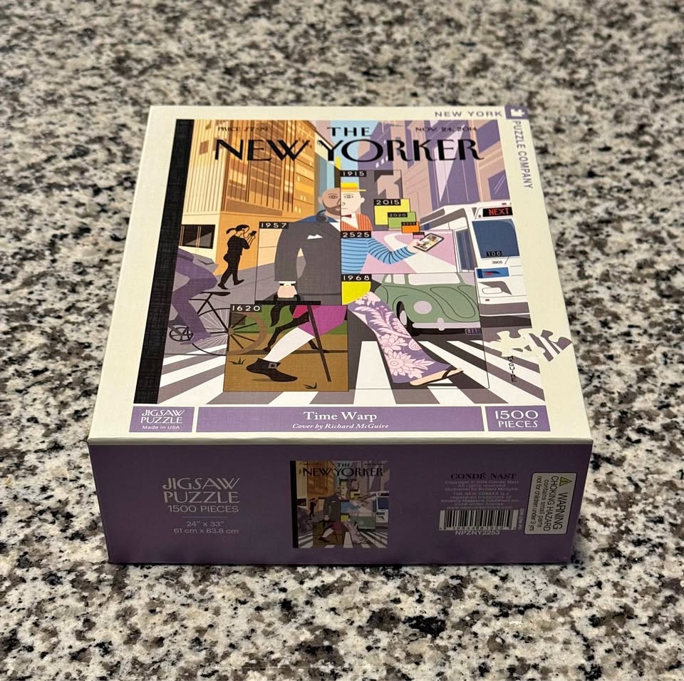 New York Puzzle Company Puzzle - Time Warp (1500 Pieces)