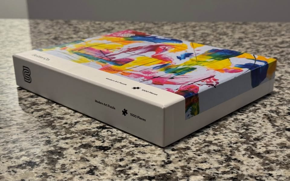 Once Completed - BetterCo. Puzzle - Modern Art Puzzle (1000 Piec - photo 2