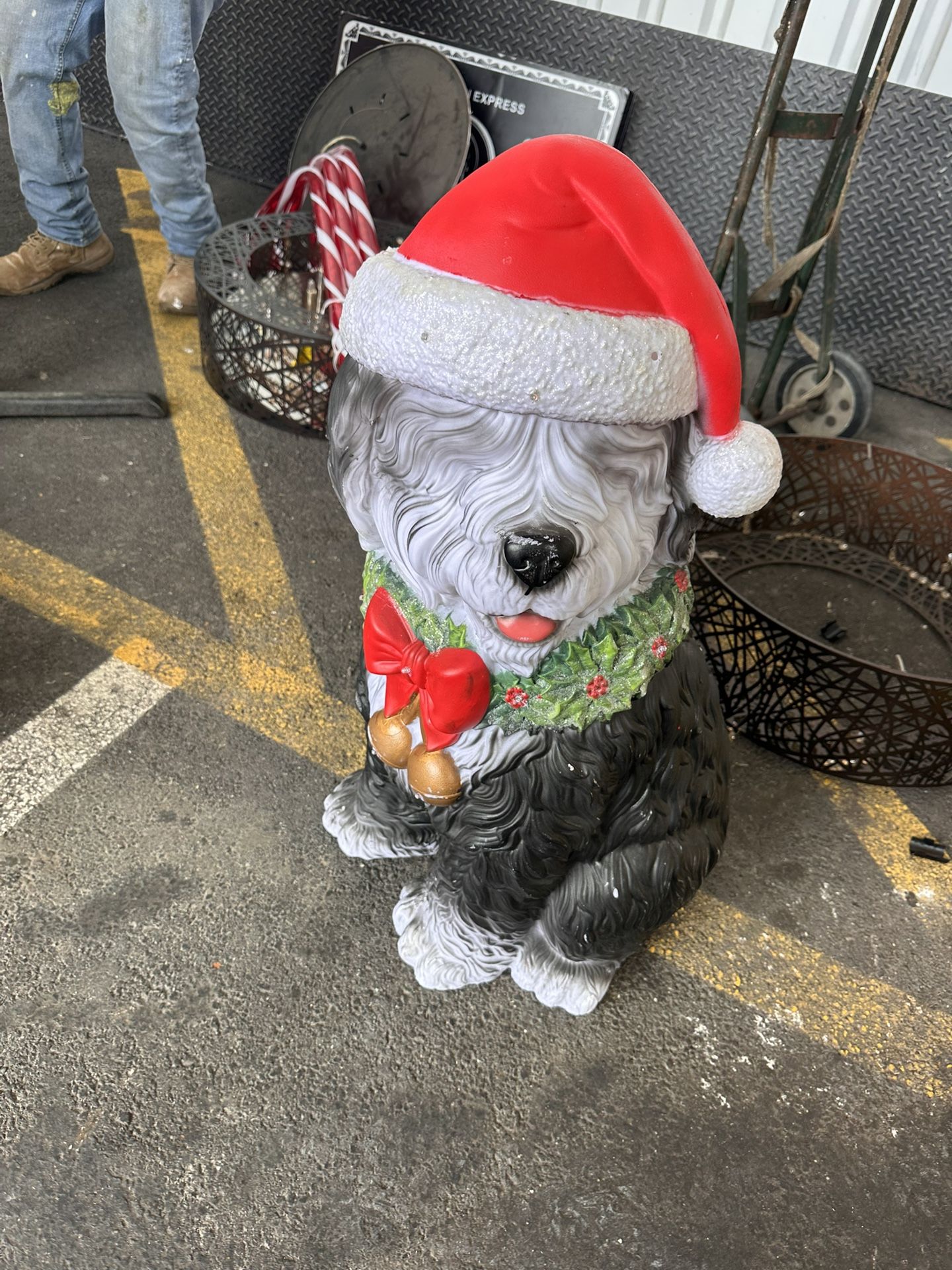 Sheepdog Christmas Decoration