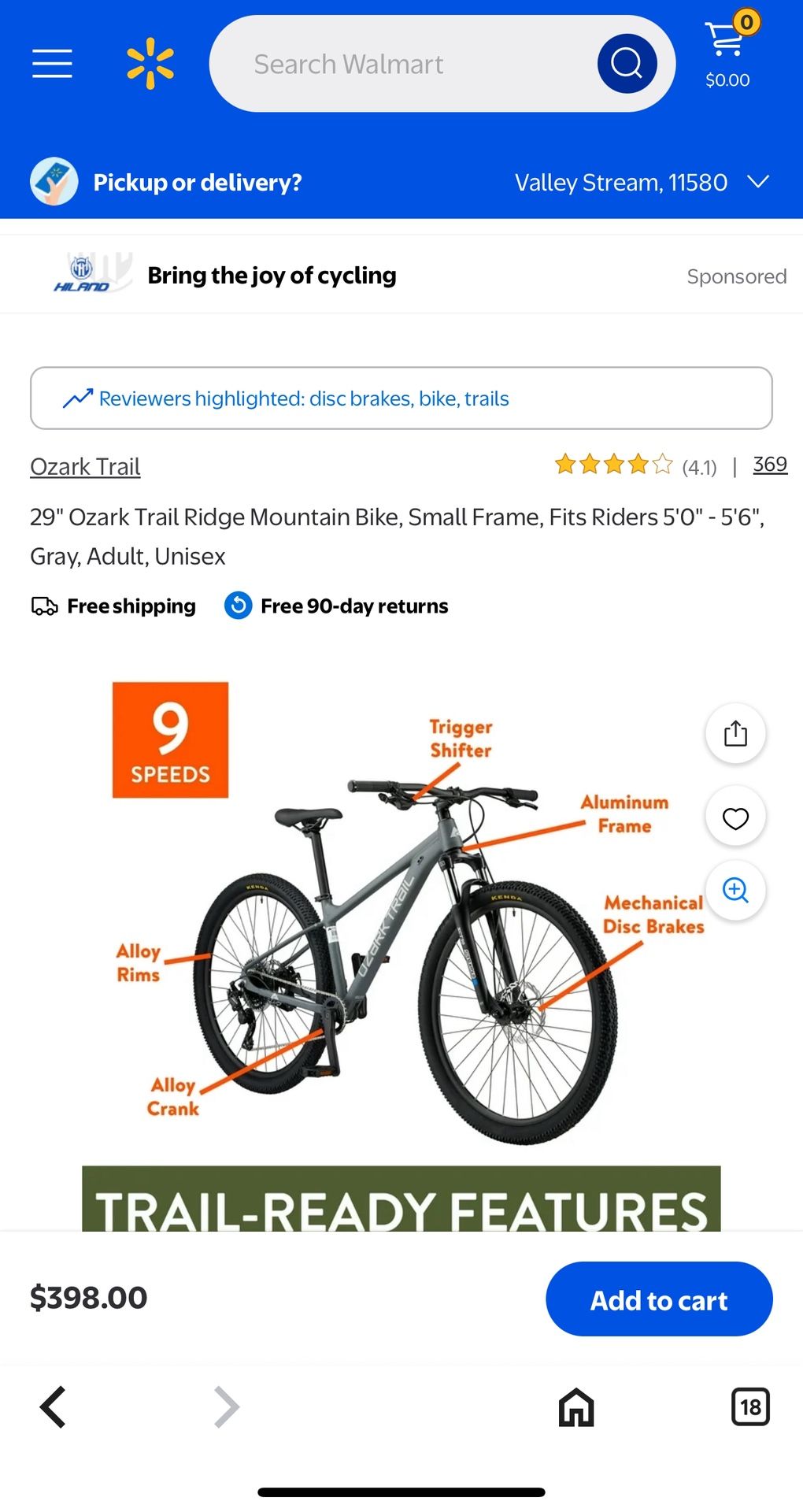 Ozark trail Mountain Bike - photo 2