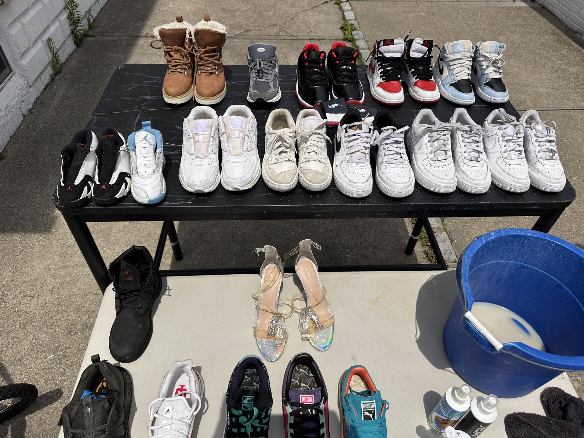 Footwear: NIKE, ADDIDAS, JORDANS, ALDOS