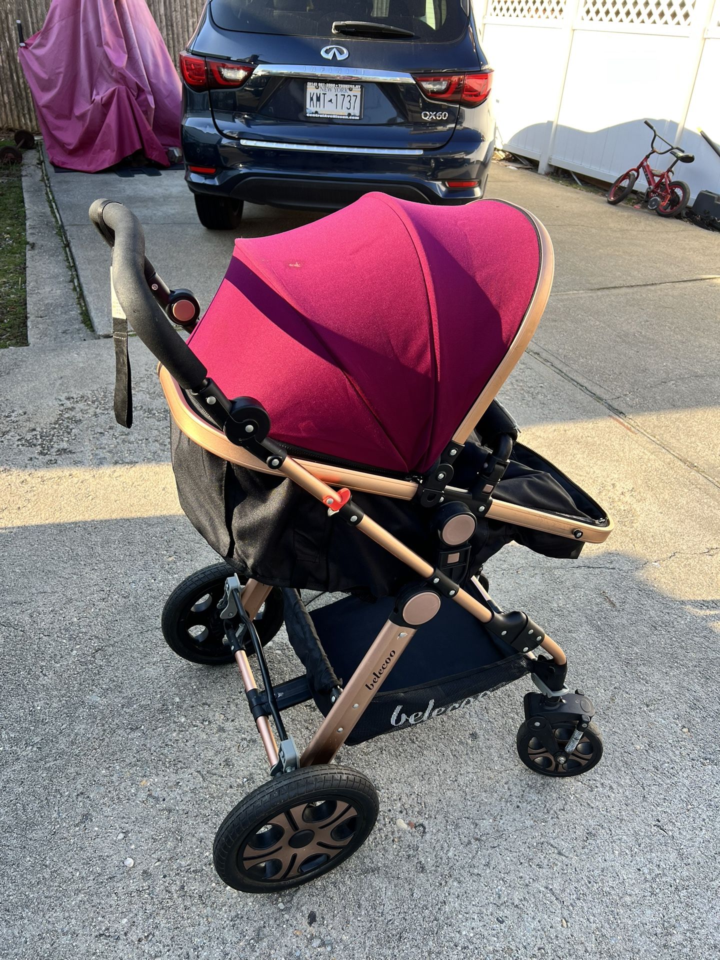 Belecoo Stroller (without Car Seat)