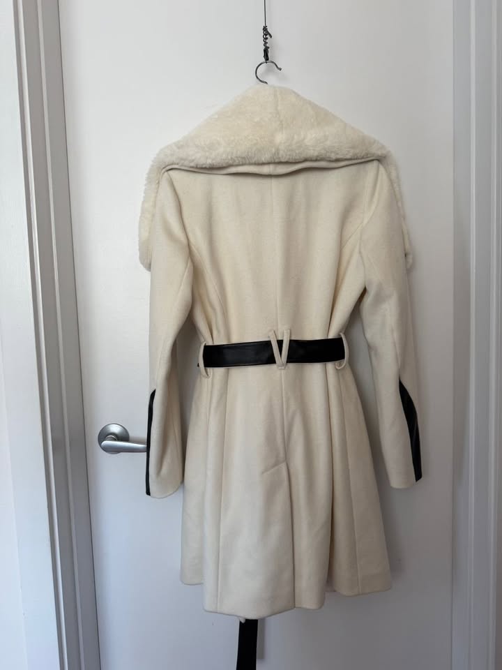 Never Worn - Asymmetrical Via Spiga wool blend coat - photo 5