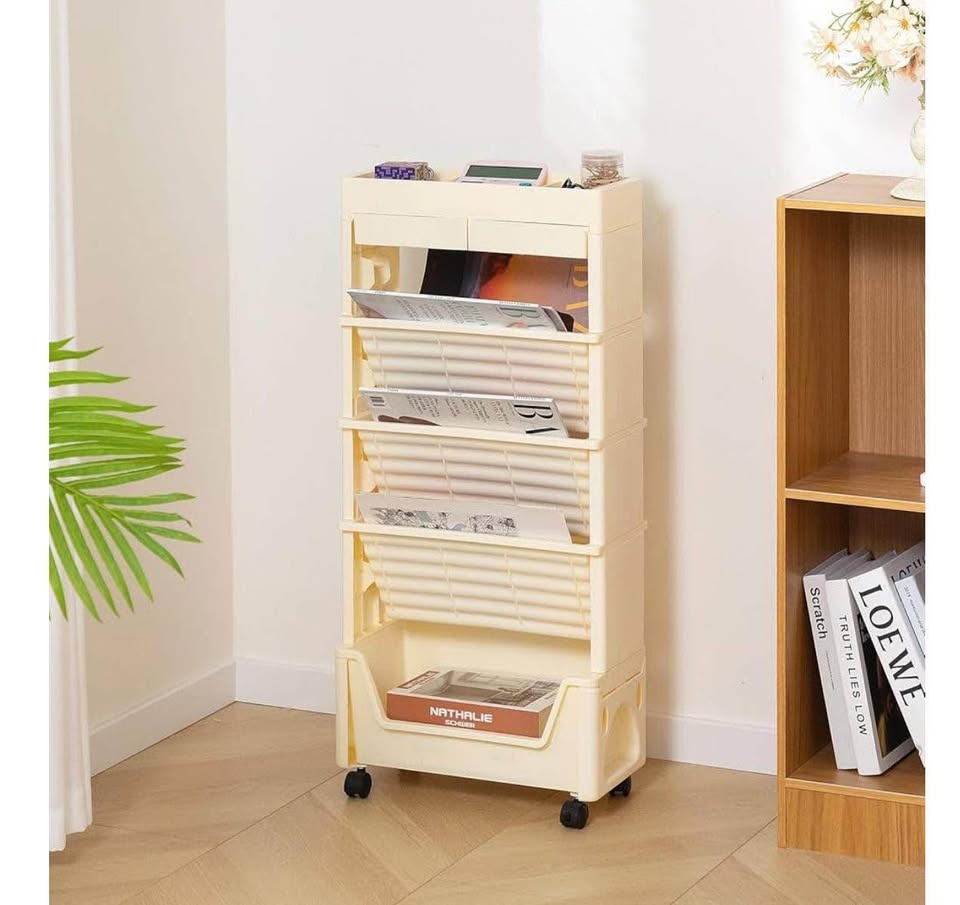 5 Tier Rolling Utility Cart - photo 2
