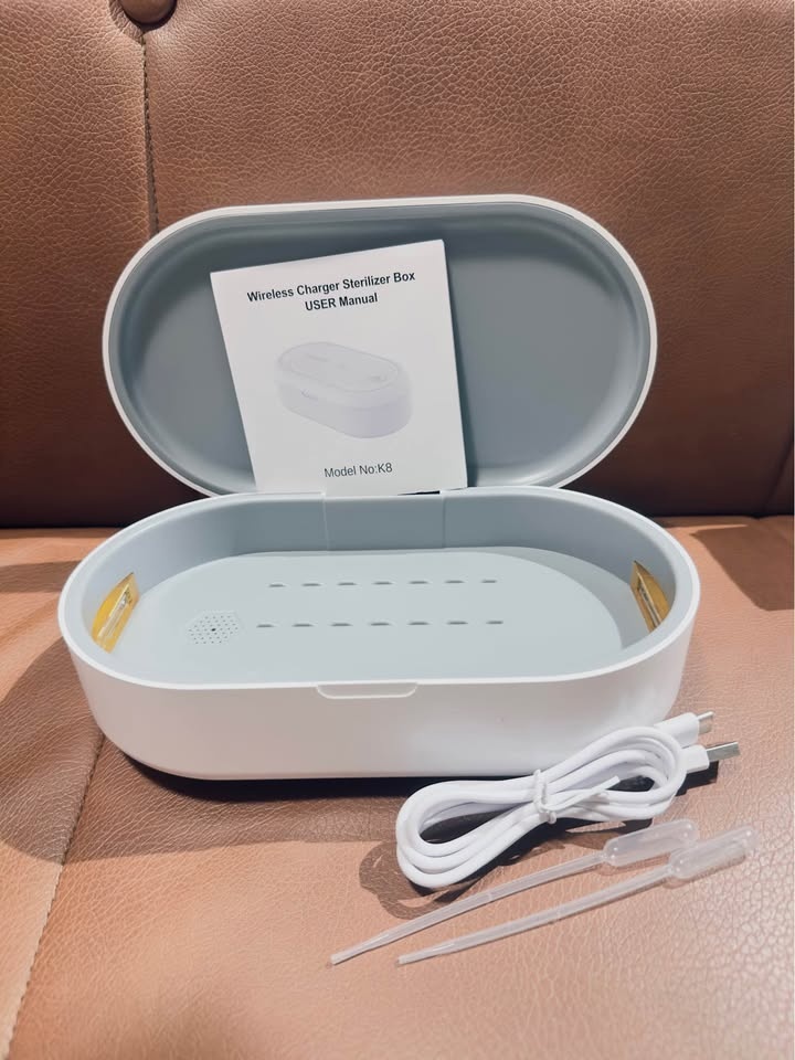 UV Sterilizer Box with Wireless Charger – New - photo 2