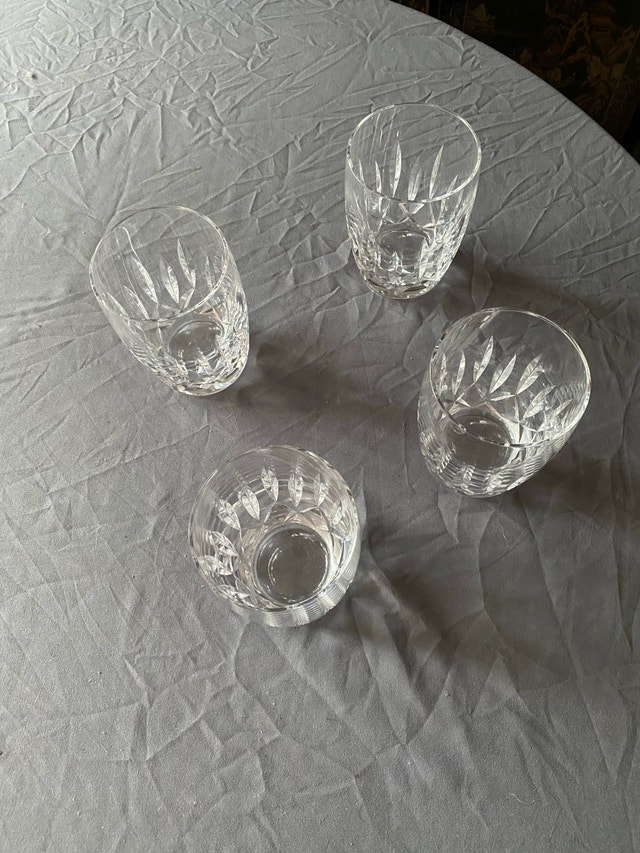 Four (4) Kildare Waterford Crystal Tumblers - photo 3