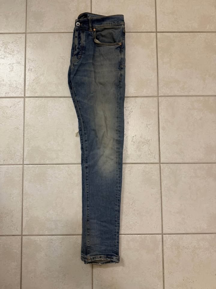 Purple Brand P001 Low Rose Skinny Jeans size 32x32 - photo 5