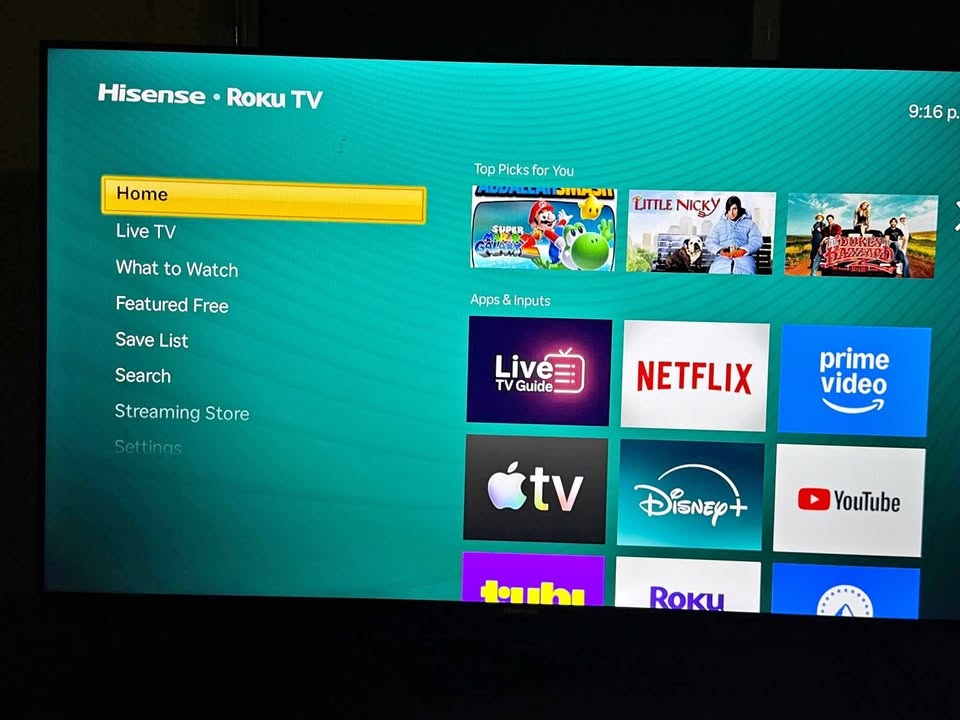43inch Hisense Roku TV