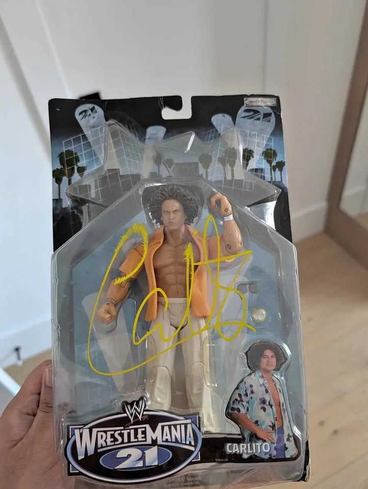 WWE signed Carlito Figure thumbnail