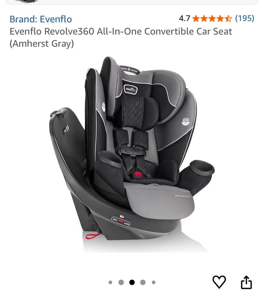 Evenflo Revolve360 All-In-One Car Seat (Amherst Gray) - photo 4