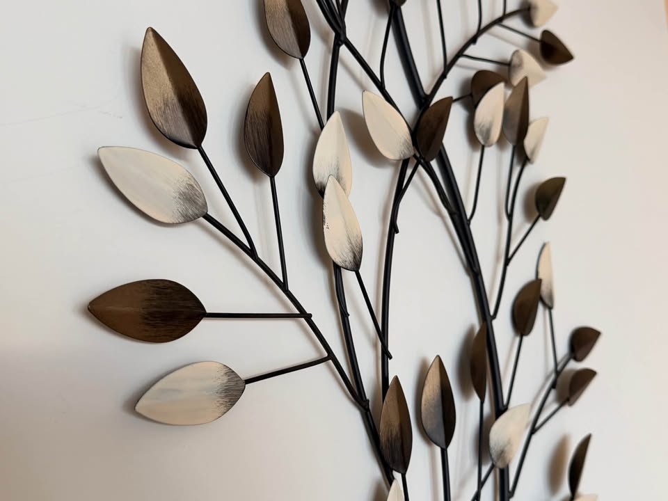 Metal Botanical Wall Art / Leaf Wall Décor - photo 3