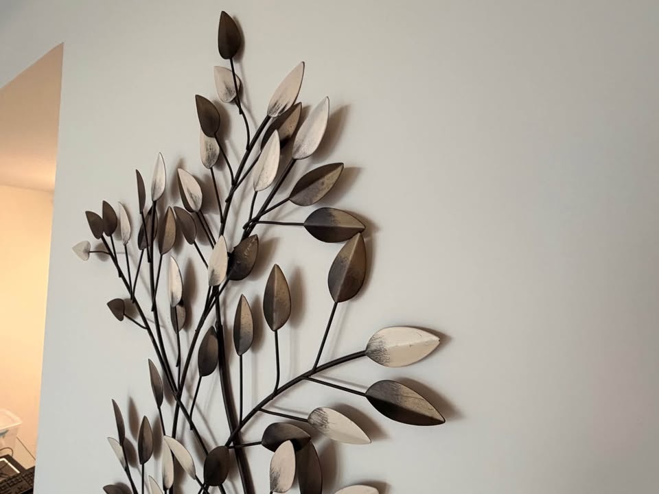 Metal Botanical Wall Art / Leaf Wall Décor - photo 4