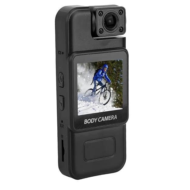4K Body Camera with Audio & Video Recording, Body Cam Mini, Port