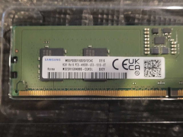 Samsung 8GB DDR5 4800MHz Desktop RAM modules (Lenovo OEM) - photo 3