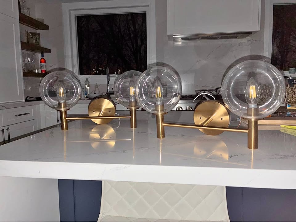 Luxury Matteo Light Fixtures Brand New!