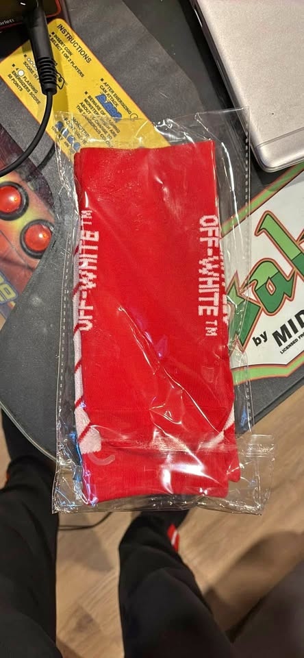 OFF-WHITE socks, Brand New