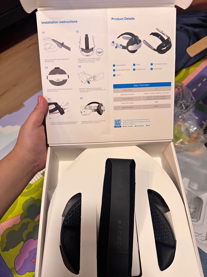 VR headstrap