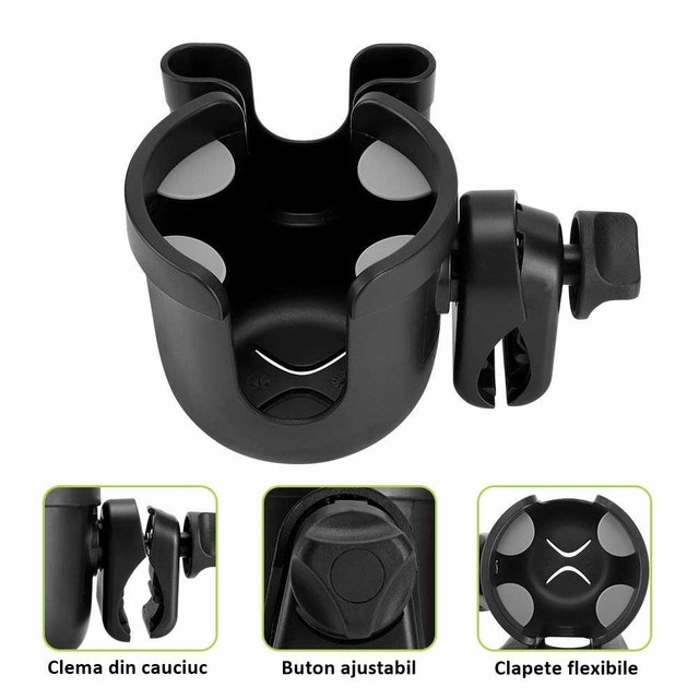 Universal Cup Holder for a Stroller
