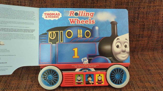 Thomas & Friends Rolling Wheels Book - photo 2
