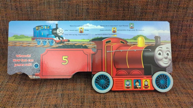 Thomas & Friends Rolling Wheels Book - photo 3