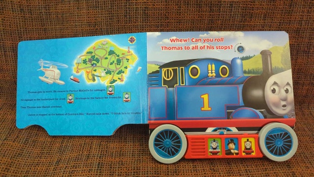 Thomas & Friends Rolling Wheels Book - photo 4
