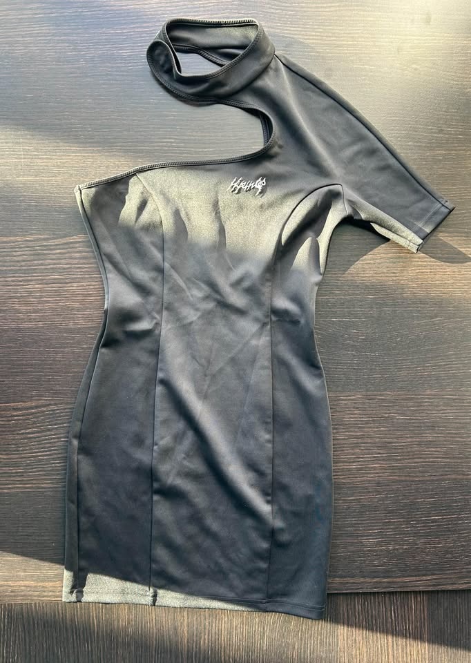 HYEIN SEO BLACK MINI DRESS - photo 4