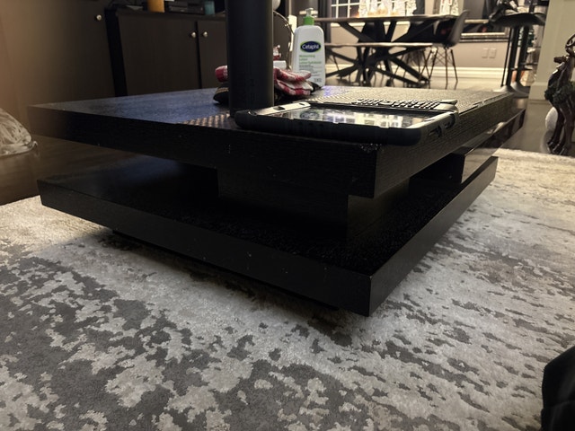 Structube Picasso swivel two tone coffee table - photo 3