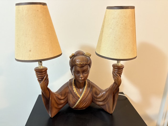 Vintage Asian Lamp