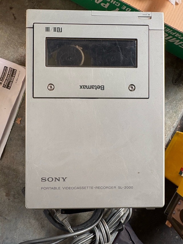 Sony Betamax SL-2000