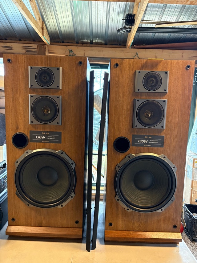 Sanyo SS V-6 8 OHM IMPEDANCE